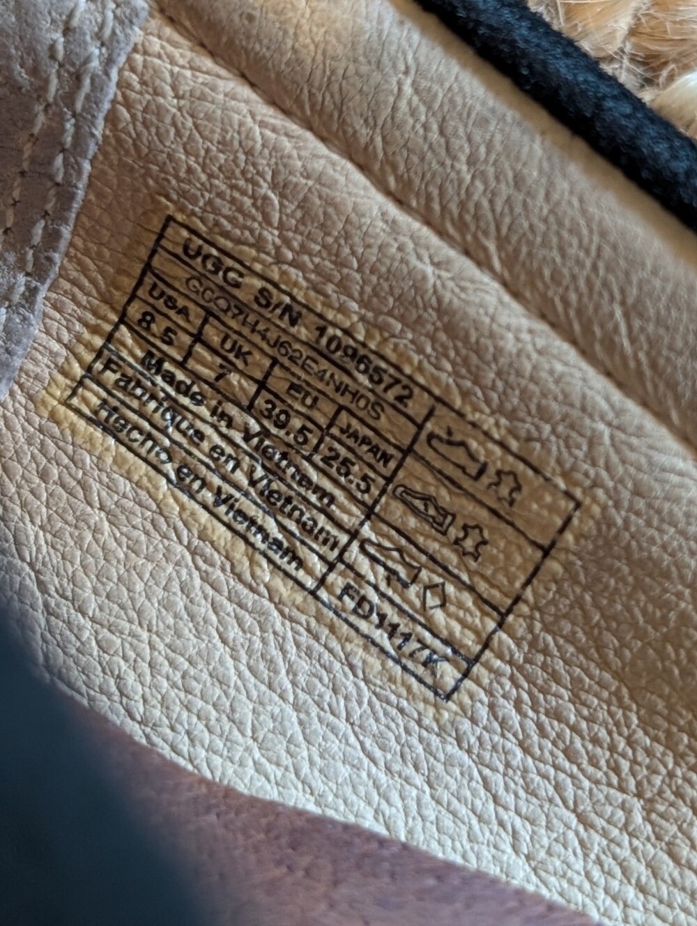 UGG Black Suede Slip-On Loafers - Picture 3 of 12